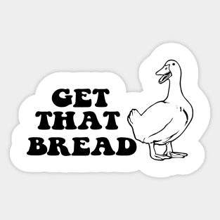 FUNNY DUCK Sticker